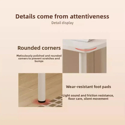 Dining table Household small apartment Outdoor portable stall Eating square table