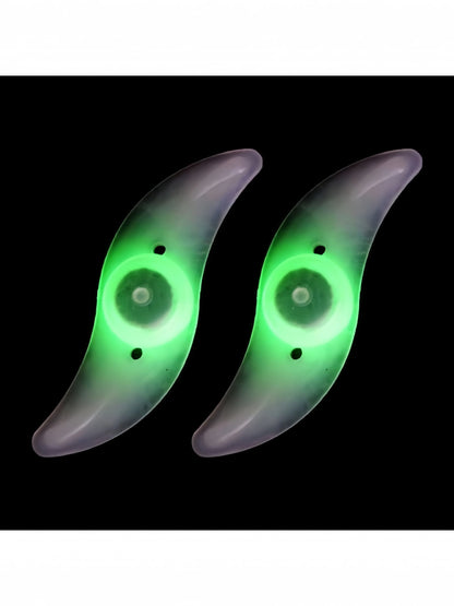 2 Pcs LED Bike Wheel Lights, 2-Pack - Color Changing & Color Select Modes - Light Up Your Spokes - Morph Through Rainbow Colors