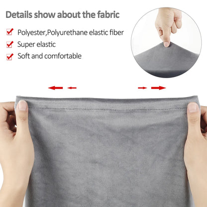 2pcs Sofa Armrest Protector Universal Armchair Covers Non-Slip Soft Warm Couch Arm Rest Covers Thickened Furniture Protector