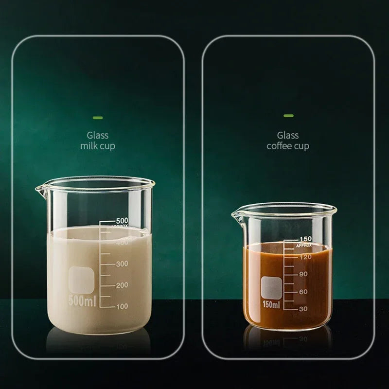 50-1000ml High Borosilicate Glass Measuring Cup Kitchen Laboratory Transparent Beaker with Scale Kitchen Baking Measuring Cup