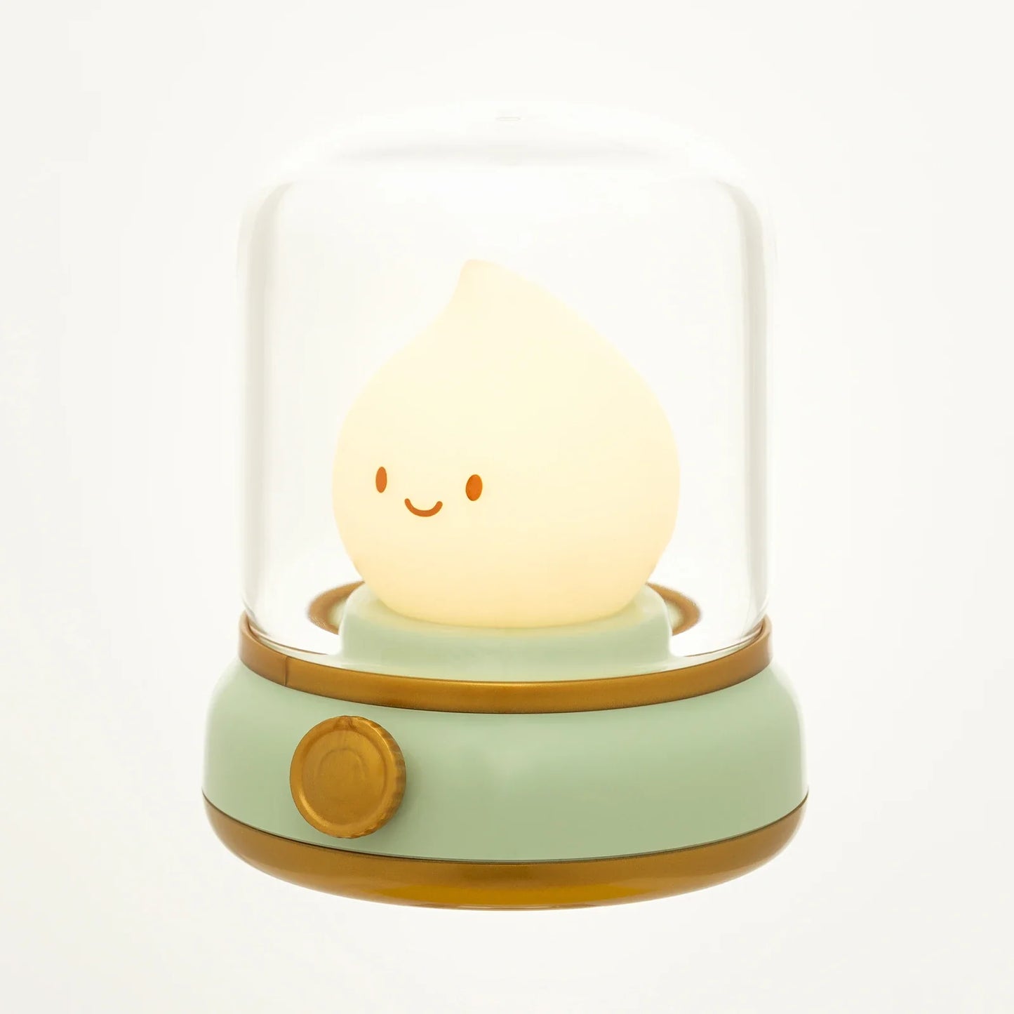 Cute Flame Lamp Candle Night Light Desktop LED Decorative Lamp USB Rechargeable Night Light Bedroom Creative Children's Gift