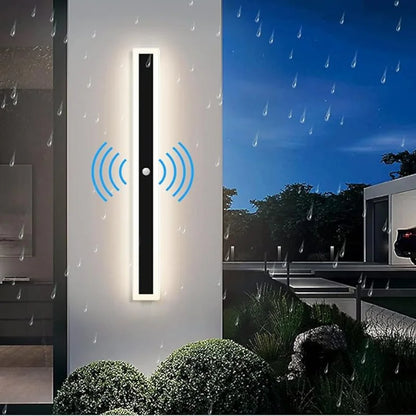 Outdoor Wall Light IP65 Waterproof 110- 240V  Porch Lamp LED Long Garden Lamp Villa Garage Lighting Fixture porch Home decor