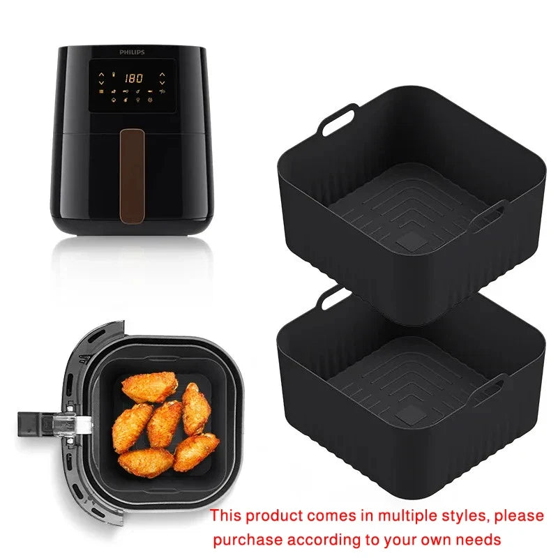 Silicone Air Fryer Mould for for Philips HD9252 HD9200 HD9255 Air Fryer Accessories 4-5L Airfryer Compatibility