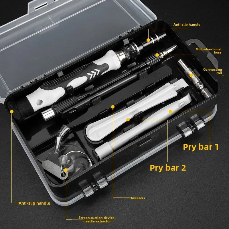 115pcs Cross-border Watch, Computer Mobile Phone Disassembly Repair Hardware Tools Screwdriver Set Electronic equipment Tool Kit