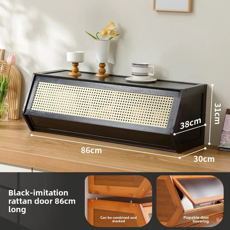 Multi functional stackable storage cabinet with lid, miscellaneous storage box, household storage box, bedside cabinet