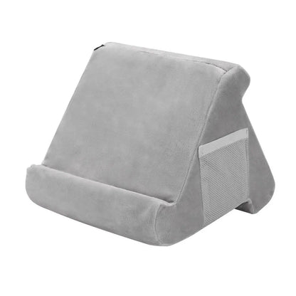 Multifunctional tablet support sponge pillow stand for reading books, tablet desktop support