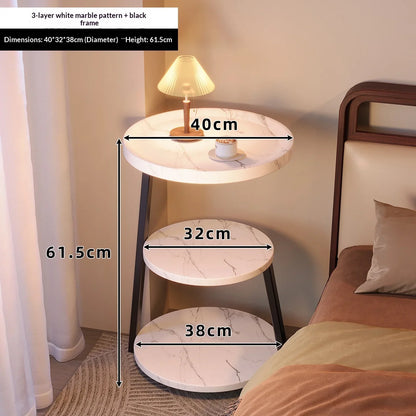 Modern Wooden Nightstand Bedside Table Cabinet Bedroom Furniture 2 Drawers Storage USB Charging Space Saving Furniture Bedroom