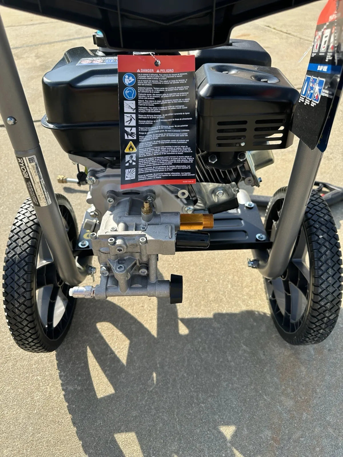 RYOBI 2900 psi Gas Pressure Washer - RY802925VNM