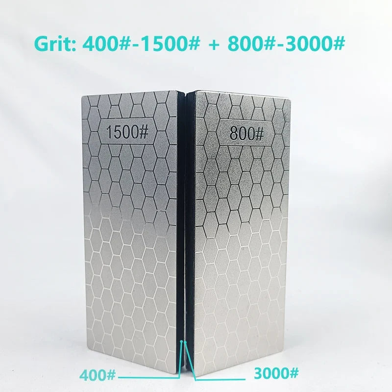 Kitchen Sharpener Chef Knife Diamond Sharpening Stone 400 600 1000 1200 Grit Whetstone Knife Sharpener Scissors System H3