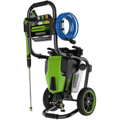 Greenworks Pro Electric Pressure Washer 3000 PSI 2.0 GPM New Free Shipping