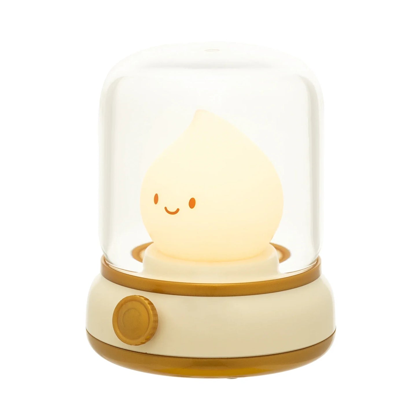 Cute Flame Lamp Candle Night Light Desktop LED Decorative Lamp USB Rechargeable Night Light Bedroom Creative Children's Gift