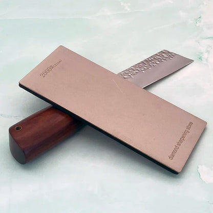 120/600/1500/3000 set Diamond sharpening stone base kitchen whetstone blade sharp bar Apex edge musat knife sharper flakes board