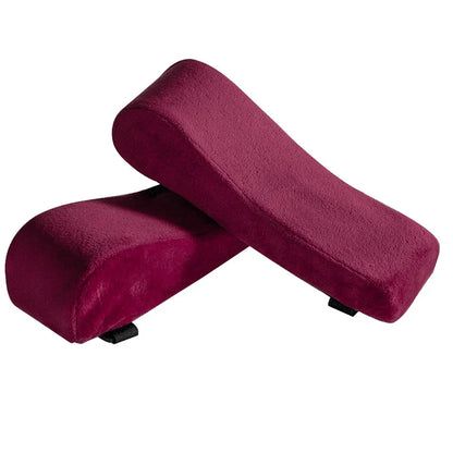 2 pc set of chair armrests for general office use. Ergonomic chair armrests designed to relieve pressure on elbows and forearms