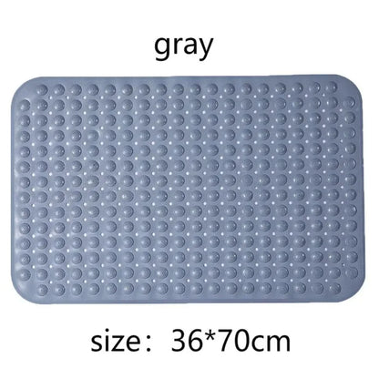 Non-Slip Shower Bathtub Mat with Suction Cups - Thickened Hydrophobic Bath Tub Pad, Massage Foot Mat for Household Bathroom