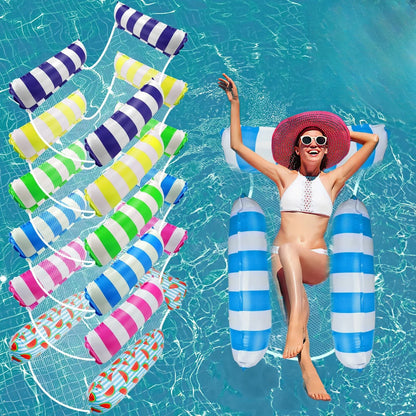 Inflatable Pool Floats Adult Size Water Hammock,Floats for Swimming Pool Multi-Purpose Pool Floating Toys,Pool Rafts Lounge