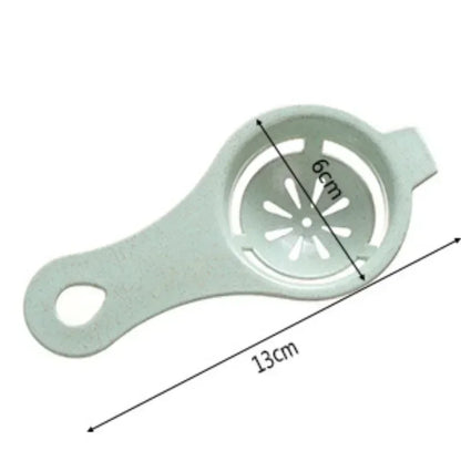 1PC/4PCS Wheat Straw Egg White Separator Egg Yolk Separator Egg Filter Kitchen Baked Egg Yolk Egg White Filter  kitchen gadgets