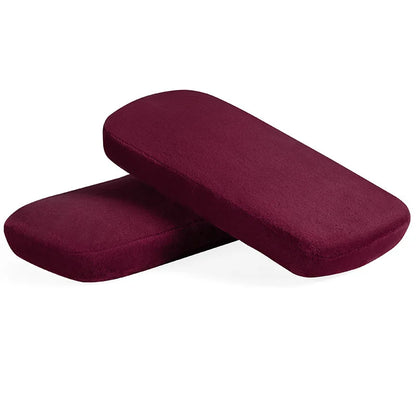 1 pair of ergonomic memory foam office chair armrests, comfortable game chair armrests for elbow and forearm decompression