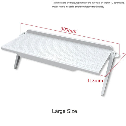 Adjustable TV Screen Top Shelf Display Shelf Computer Monitor Riser Desktop Stand TV Rack TV Top Monitors Simple Bracket