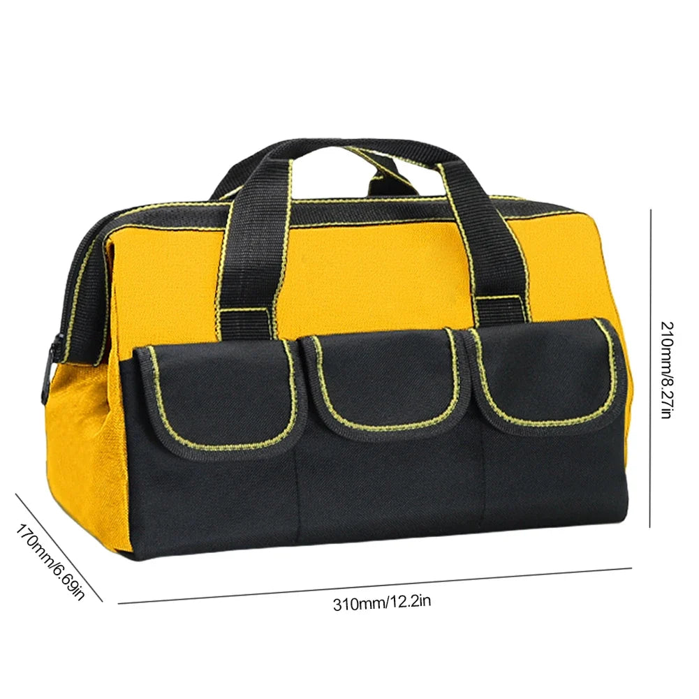 Telescoping Ladder Tool Bag Portable Utility Tools Bags Herringbone Ladder Tool Storage Bag Oxford Waterproof Tool Organizer