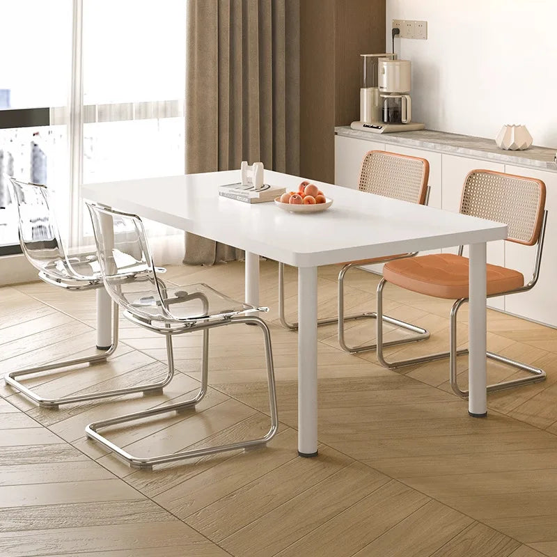 Dining table Household small apartment Outdoor portable stall Eating square table