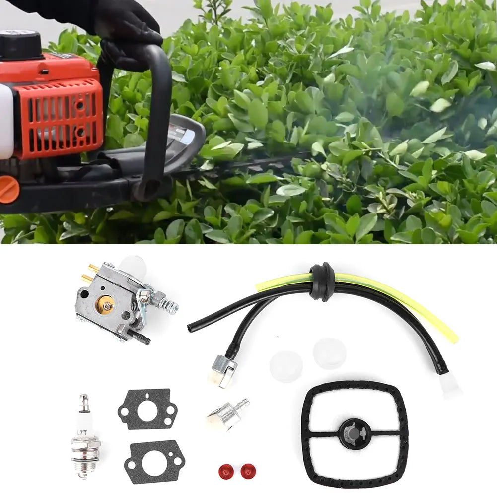 Carburetor Carburetor Kit Hedge Trimmer Aluminum Carburetor Kit Accessory for Echo HC1500 12520005962 for Zama C1U‑ K51