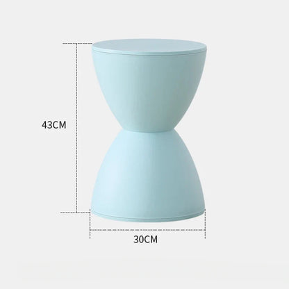 Hallway Ottoman Living Room Furniture  Minimalist Storage Pouf Footstool Shoe Changing Pouf Thickened Plastic Waiting Stool