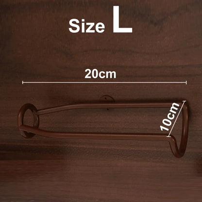 Wall-Mounted Bar Wine Rack Holder Accessories Wine Cellar Beer Champagne Storage Display Iron Metal Support Shelf Stand JJ001