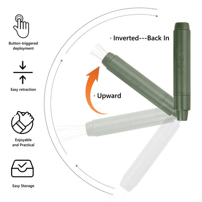 Bincoo Professional Espresso Distribution Needle Magnetic Telescopic Stainless Steel Clump Breaker Perfect for Stirring