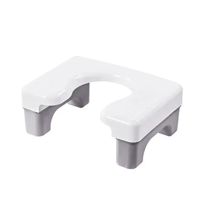 Squatting Toilet Stool Chair Non Slip Thick Household Widen Panel Sturdy Rounded Edge Easy To Wash Potty Chairs for Bathroom