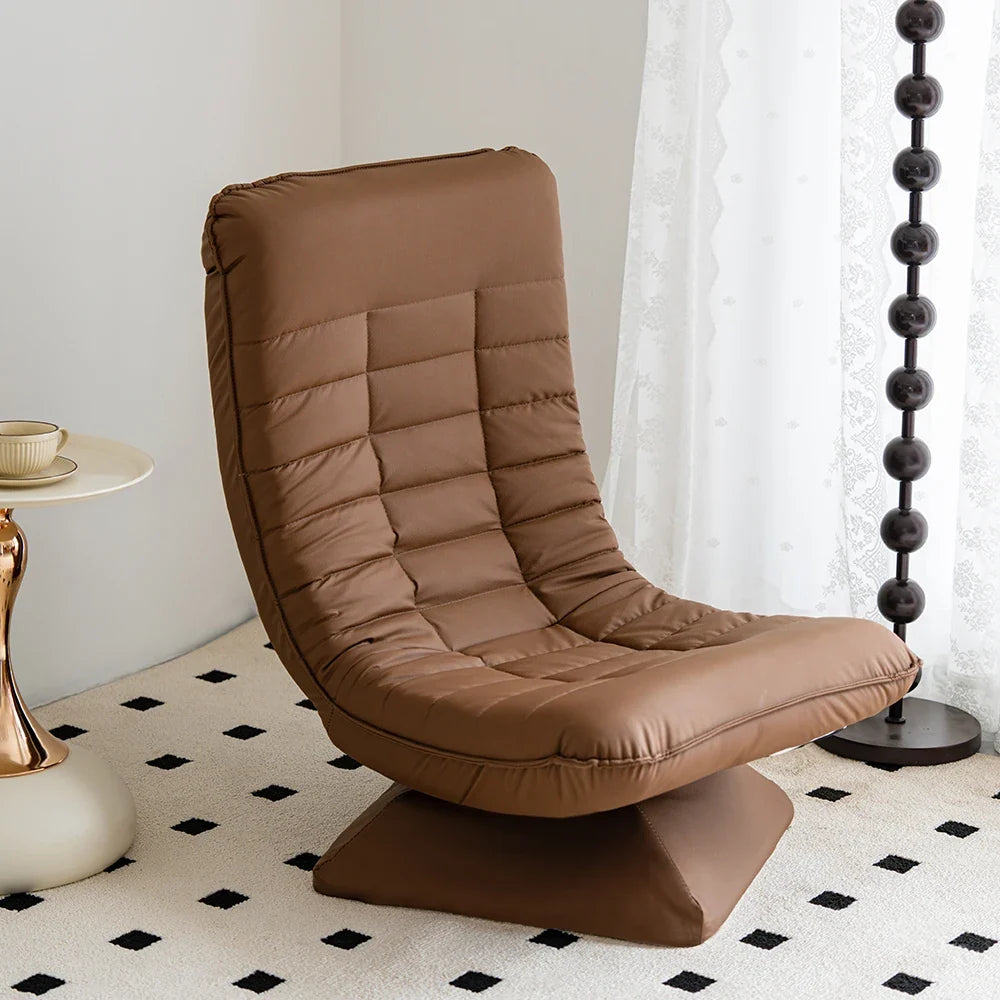 Rotating Lounge Chair for Adults And Children - 360-Degree Swivel Seating - Cushioned Banana Chair