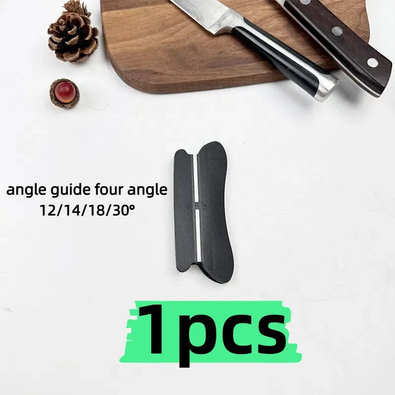 2 & 4 Angle Knife Sharpener Guide - Whetstone Holder for Kitchen Knives, Professional Sharpening Stone Tool (1PC/2PC/3PC)