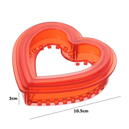 Sandwich Cutter and Sealer Crustless Sandwich Maker PP Sandwich Press Maker Peanut Butter Jelly Crustless Sandwich Cutters YY125