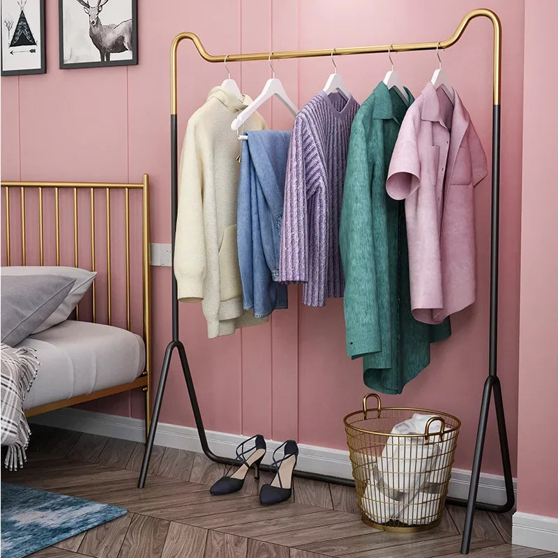 Modern Metal Valet Stand Coat Racks Minimalist Freestanding Multipurpose Suit Rack Special Functions Bedroom Clothing Accessorie