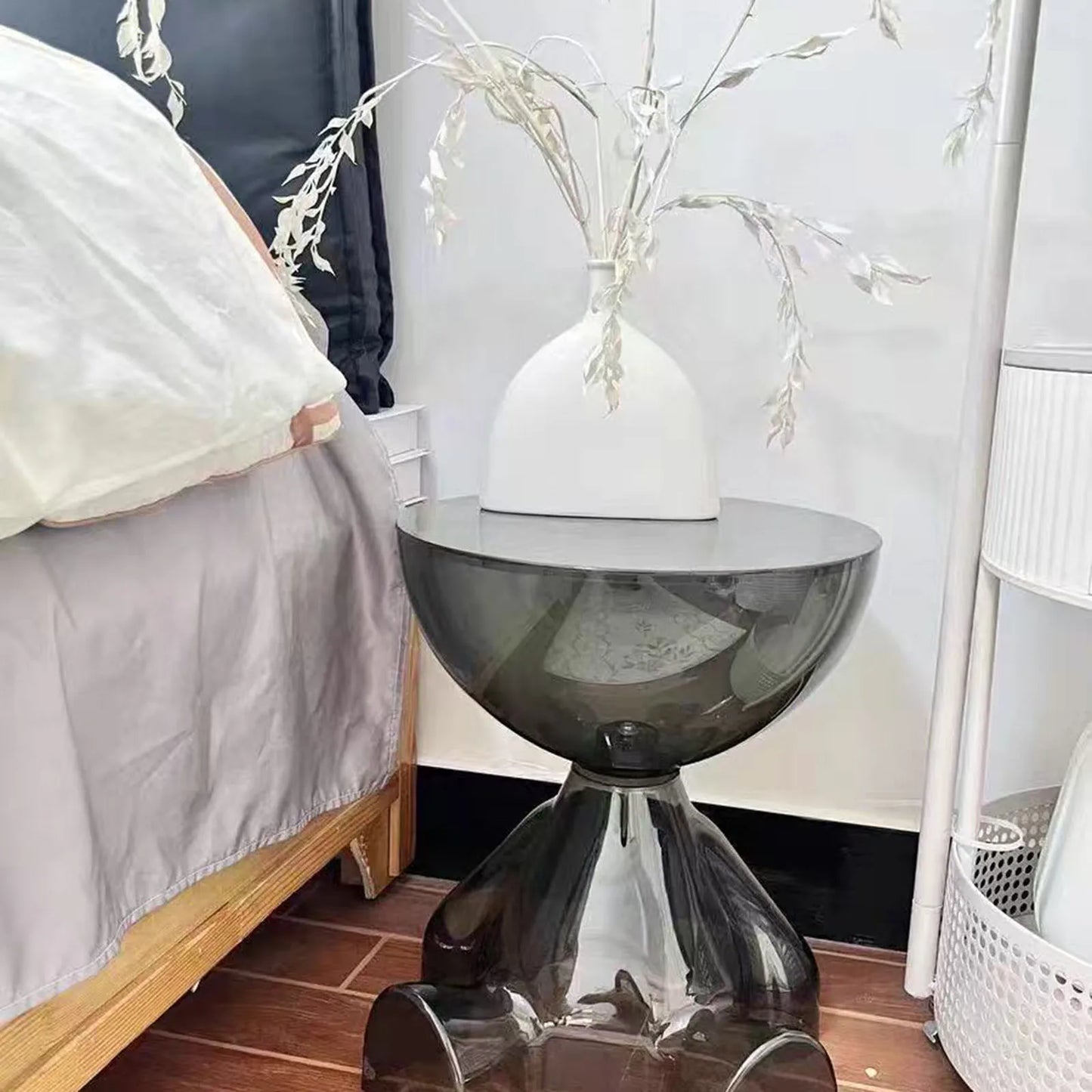 Movable Coffee Side Table Minimalist Sofa Small Living Room Small Spaces Bedroom Creative Tea Table