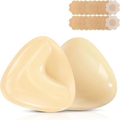 Double sided adhesive bra push-pull lifting pad is a self-adhesive pad used for bikinis, swimsuits, and strapless sports bras
