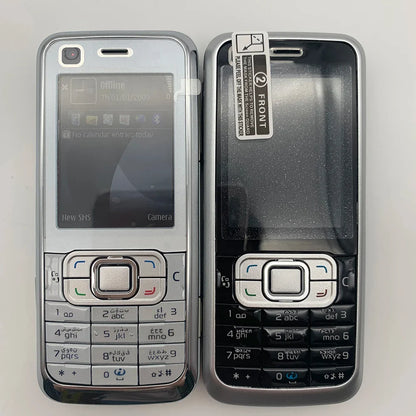 Original Unlocked 6120 classic Loudspeaker Bluetooth Mobile Phone Russian Arabic Hebrew Keyboard Made in Finland Free Shipping