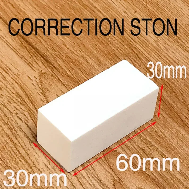 CORRECTION STONE Double-side Newwhetstone Sharpening Tool Oil Stone Base Non-slip Correction Stone Daily Sharpening
