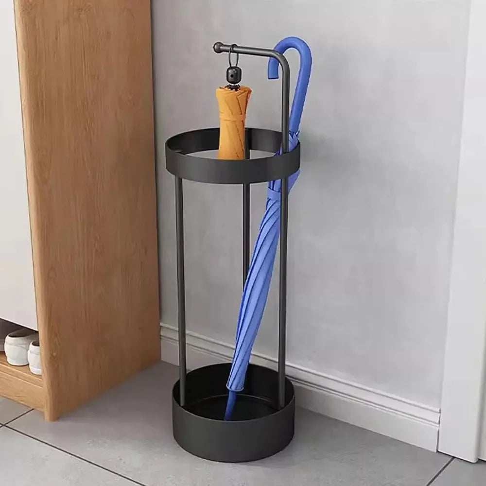 Gold/black Umbrella Stand, Space Saving & Rust Resistant, Modern Metal Umbrella Holder, Perfect for Home & Office Use
