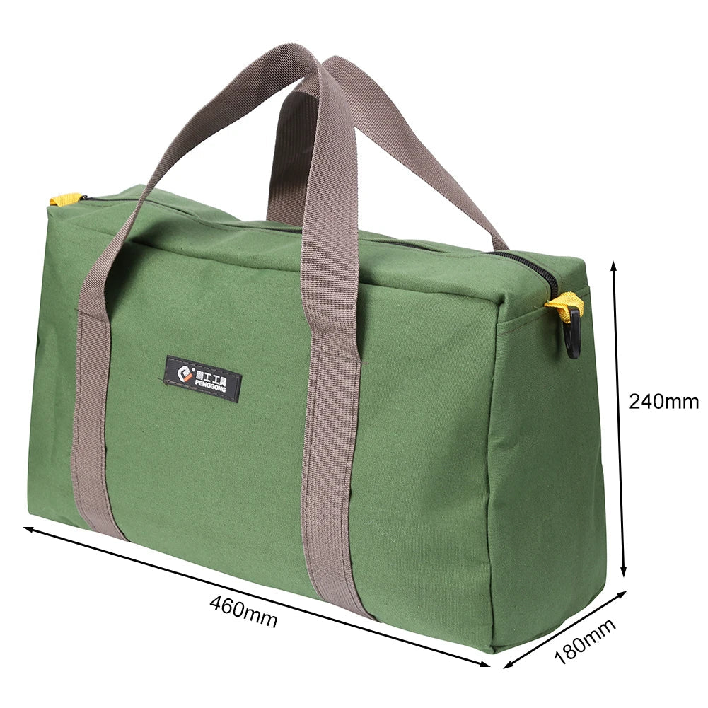 Telescoping Ladder Tool Bag Portable Utility Tools Bags Herringbone Ladder Tool Storage Bag Oxford Waterproof Tool Organizer