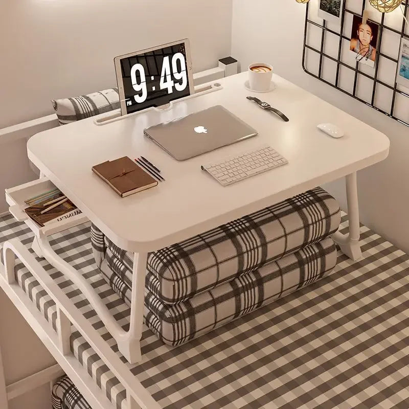 Notebook Computer Desk Foldable Small Table Bed Dormitory Writing Wonder Lightweight Mesa Ordenador Escritorio Office Furniture