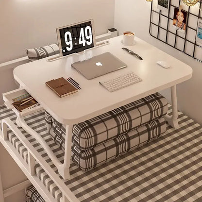 Notebook Computer Desk Foldable Small Table Bed Dormitory Writing Wonder Lightweight Mesa Ordenador Escritorio Office Furniture