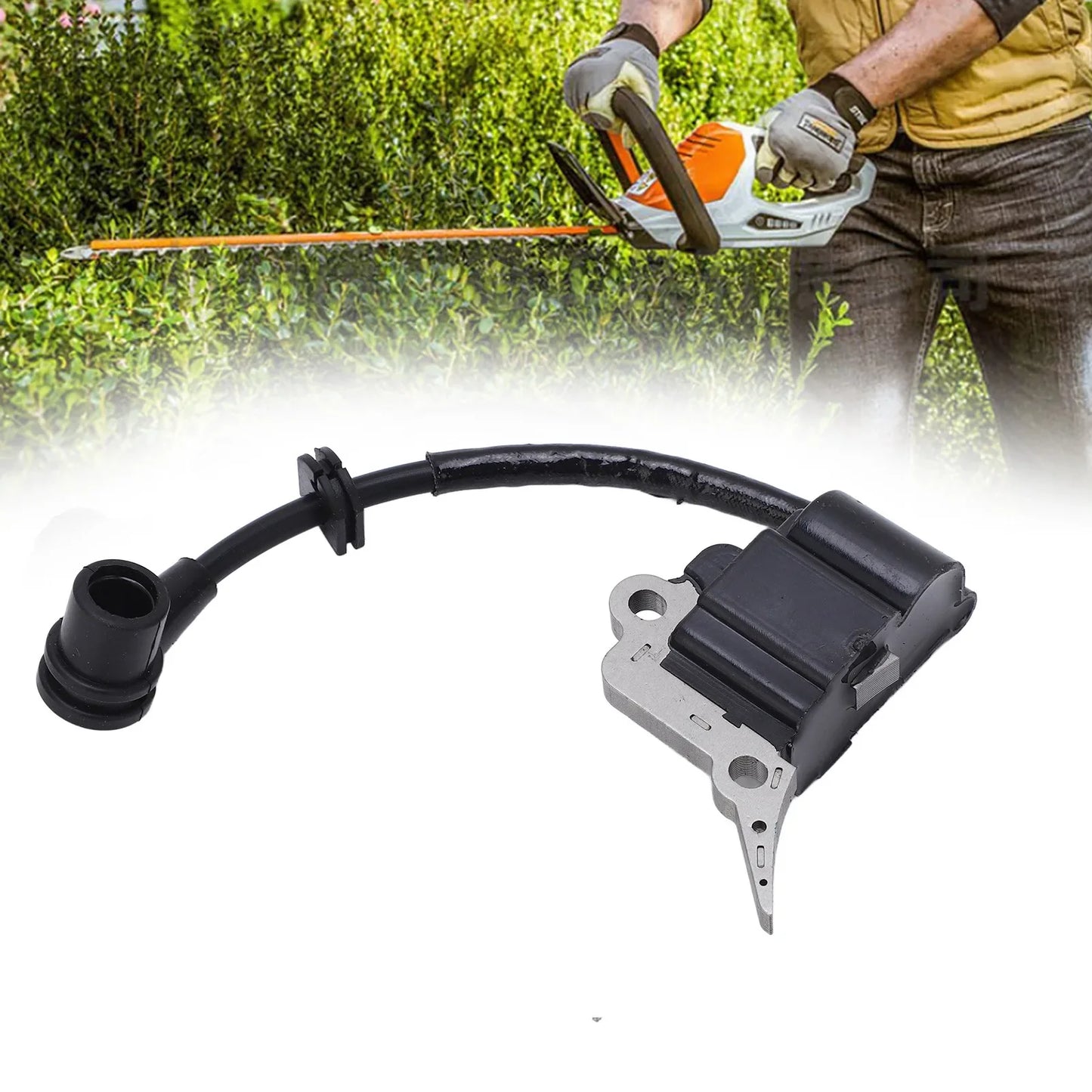 Chainsaw Accessory Ignition Coil Accessory Chainsaw Ignition Coil Part Trimmer 2500 25CC Spares Accessory for Garden Power Tools