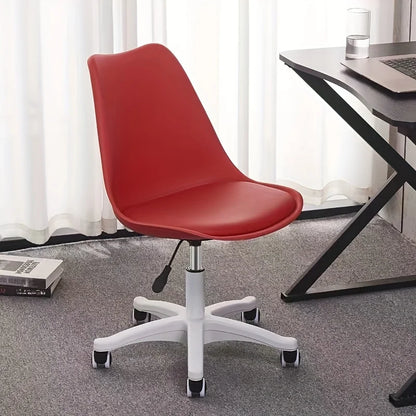 Ergonomic Rolling Stool with Wider Seat & Backrest, 136.08 KG Weight Capacity, 360° Swivel Chair for Home Office, Beauty Salon