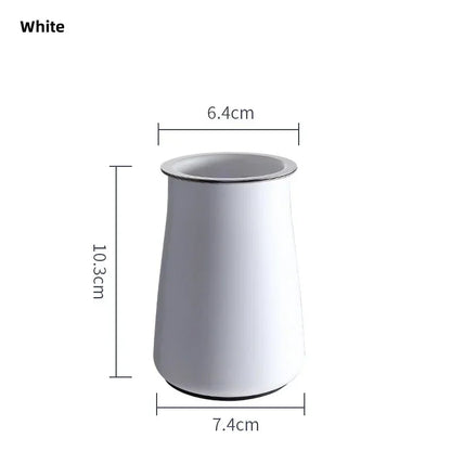 JUSTINLAU 3 in 1 Coffee Powder Filter Powder Cups Stainless Steel Coffee Sifter with Lid Grinder Powder Cup Coffee Accessories