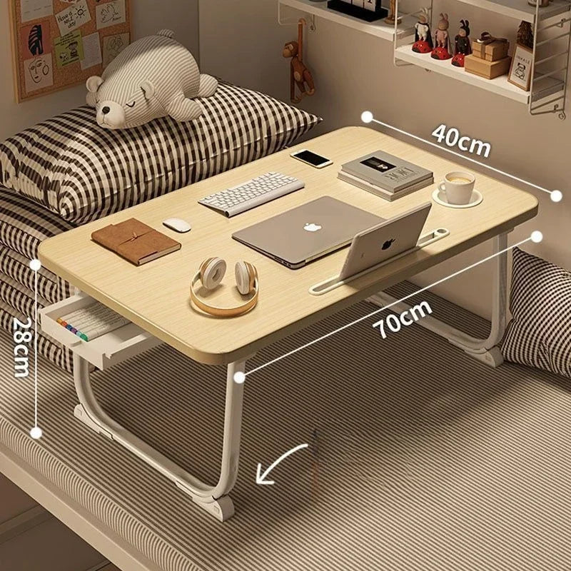 Notebook Computer Desk Foldable Small Table Bed Dormitory Writing Wonder Lightweight Mesa Ordenador Escritorio Office Furniture