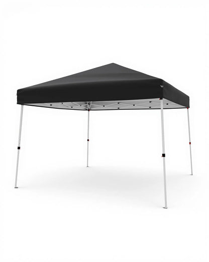 10x10 FT Pop Up Canopy Tent, Slant Leg Instant Outdoor Shelter UV Protection Waterproof With Carry Bag For Patio Garden Beach