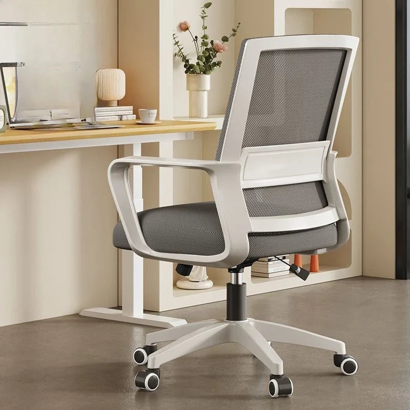 Height-Adjustable Recliner Chair - Ergonomic Rocking Office Chair with Wheels, Multi-Purpose Armchair for Living Room