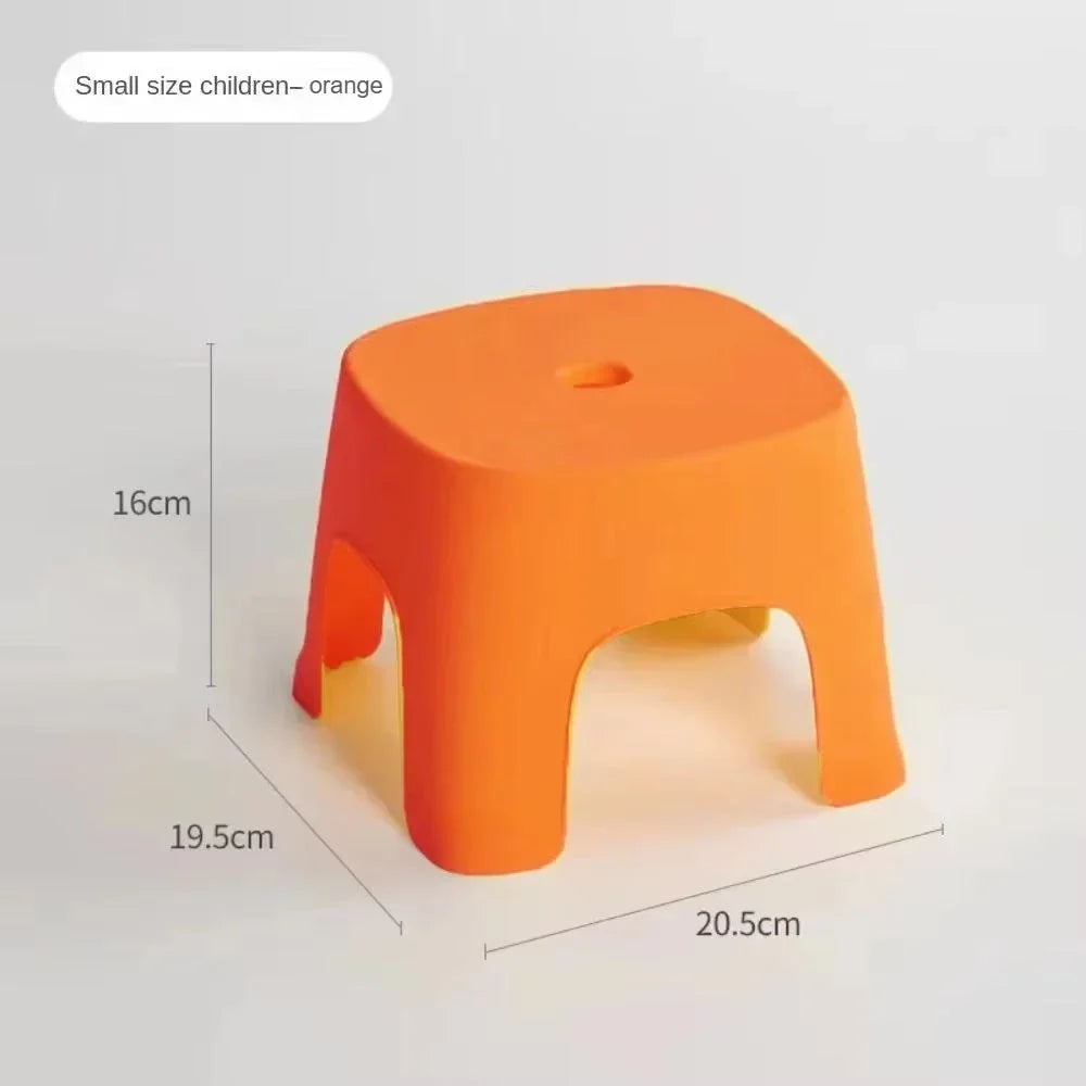 Household Small Stool, Low Stool, Adult Bench, Plastic Stool, Premium Children's Small Chair