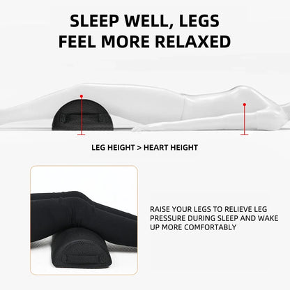 Semi-cylindrical pillow, office footrest, foot massage, leg clamp pillow, ergonomic foot stool