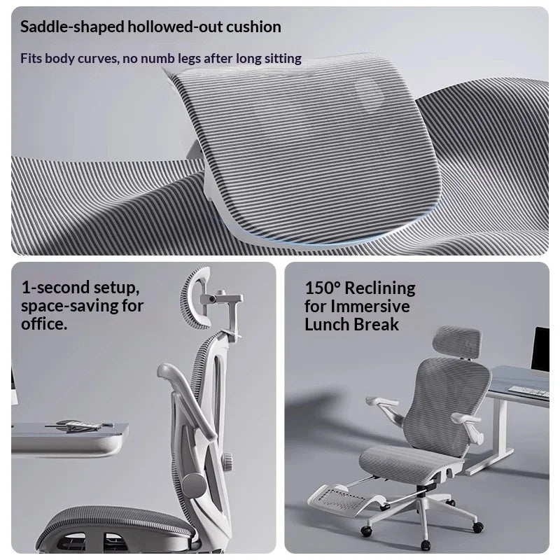 Ergonomic Chair Office Chair Adjustable Backrest Gaming  Computer Home Rotatable Sedentary Not Tired Silla Gamer Office Furnitur